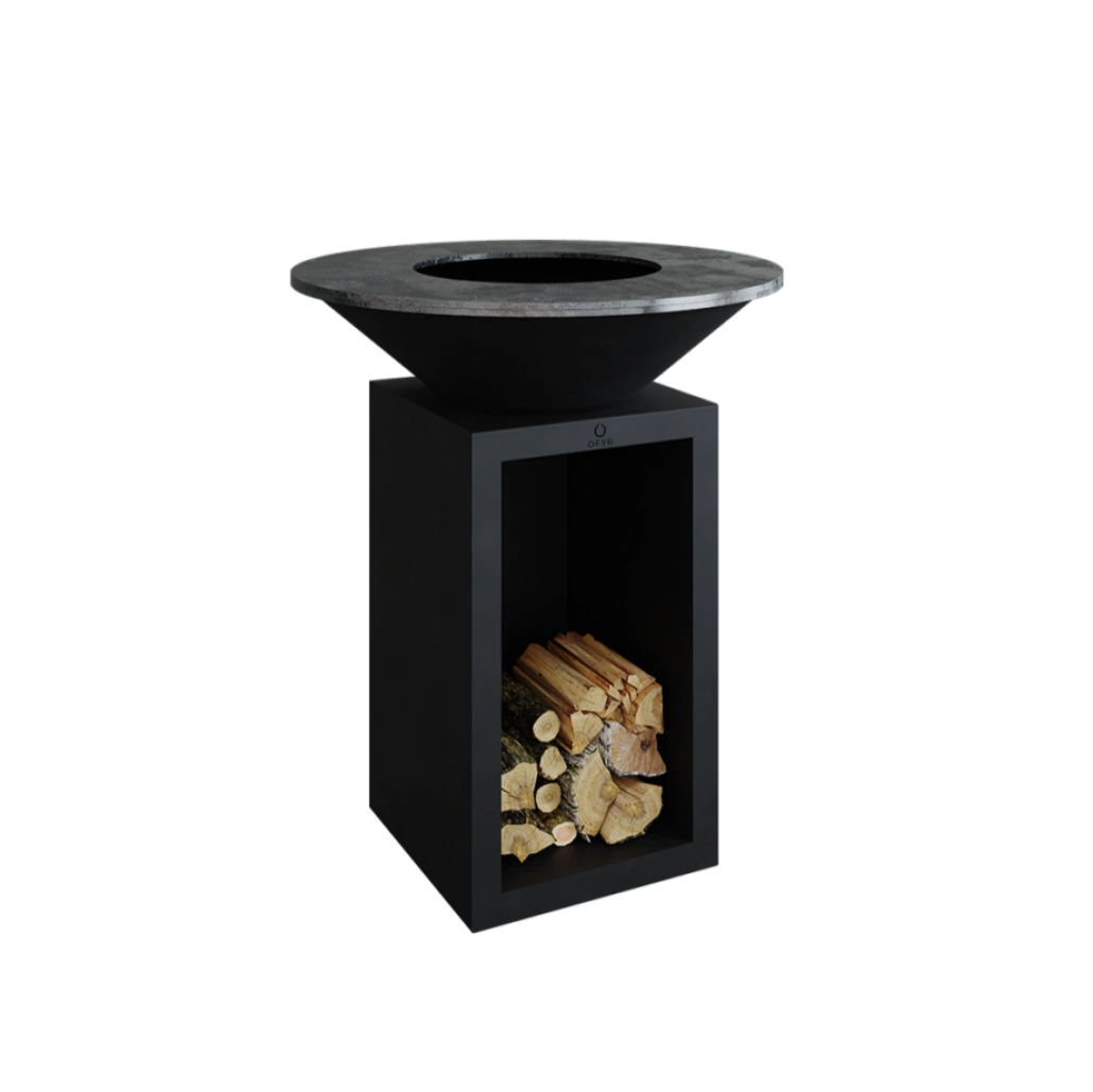 gratar-ofyr-negru-85-sd-cu-vatra-de-gatit-pe-lemne-ocsb-85